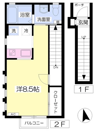 グラン・シーダー西加瀬　Ｄの物件間取画像